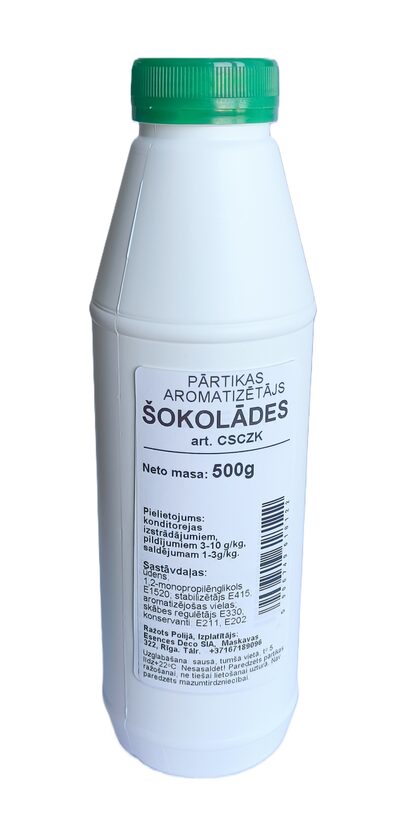 Šokolādes pārtikas aromatizētājs 500g