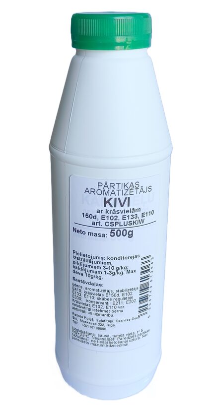 Kivi pārtikas aromatizētājs ar krāsu 500g