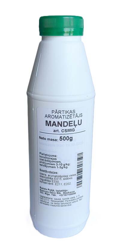 Mandeļu pārtikas aromatizētājs 500g