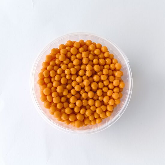 Šokolādes kraukšķi oranži 125g