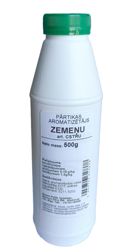 Zemeņu pārtikas aromatizētājs 500g