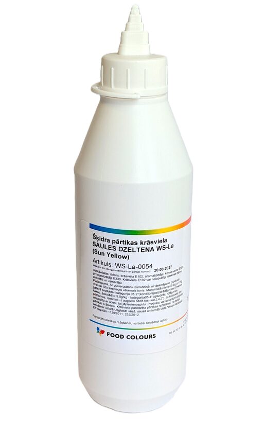 Saules dzeltena krāsviela 500g