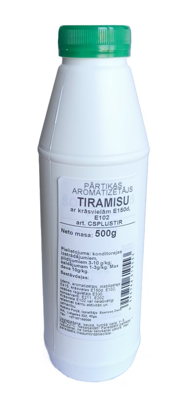 Tiramisu pārtikas aromatizētājs ar krāsu 500g