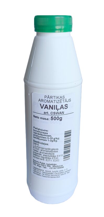 Vaniļas pārtikas aromatizētājs 500g