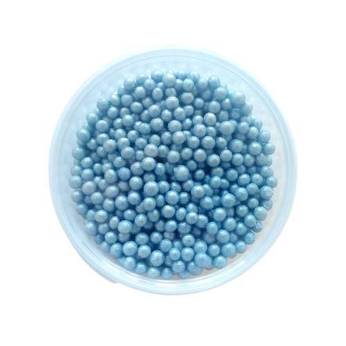 Pērles gaiši zilas 150g