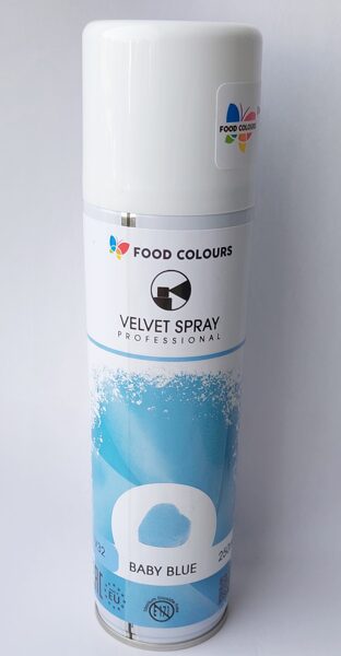 Velvet spray Gaiši zils aerosolā 250ml