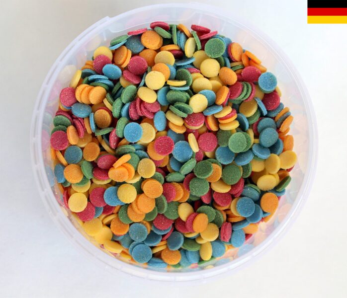 Konfetti 5-krāsu 150g
