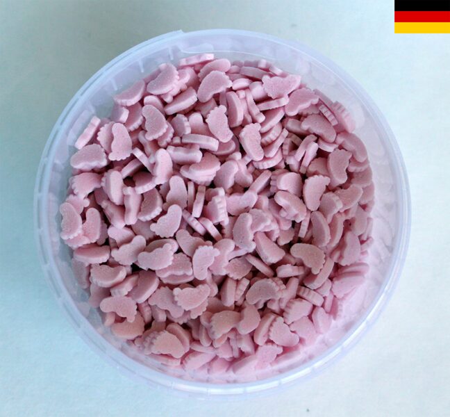 Pēdiņas rozā 150g