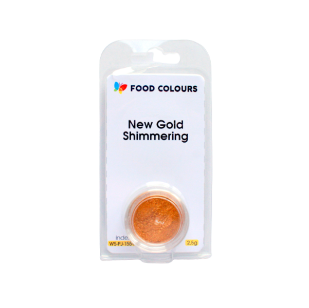 Pulverveida krāsviela New Gold Shimmering Zelta 2.5g
