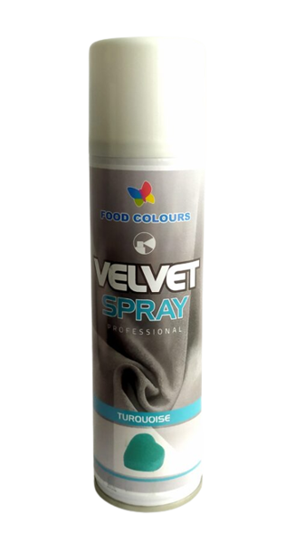 Velvet spray Tirkīza aerosolā 250ml