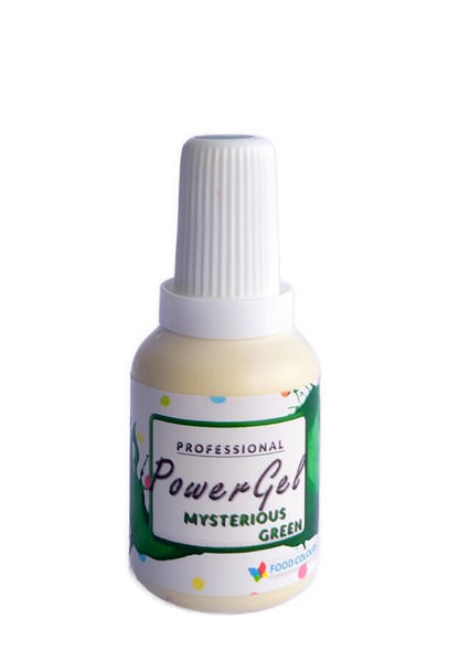 Dark green dye in gel MYSTERIOUS GREEN 20g