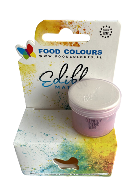 Matte powdered dye for decoration SIMPLY PINK Pink 10 ml