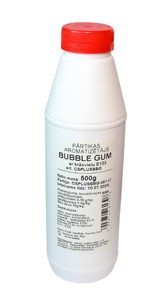 Bubble Gum pārtikas aromatizētājs 500g
