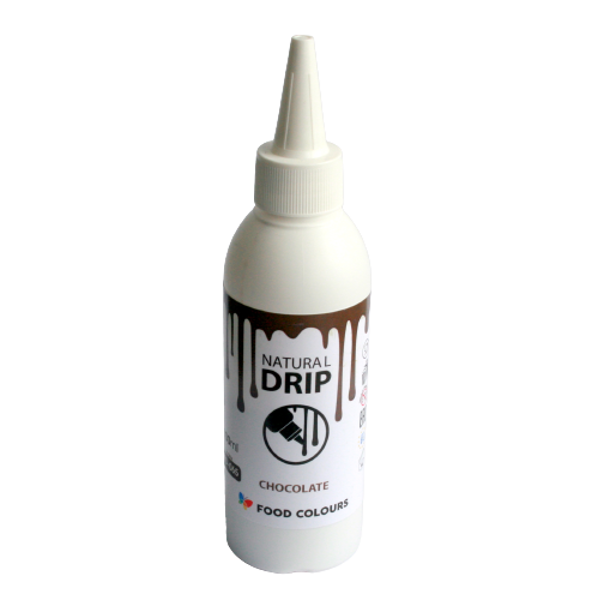 Natural Drip food glaze Brown 100g