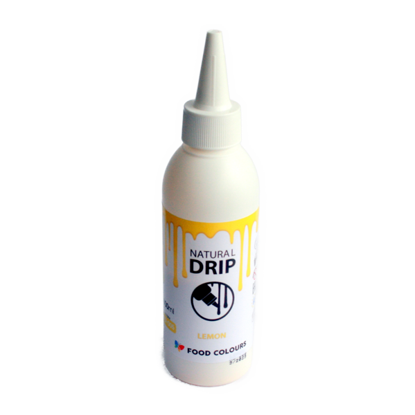 Natural Drip food glaze Light Yellow 100g